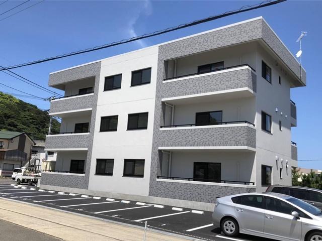 松浦マンション コンクリート打設